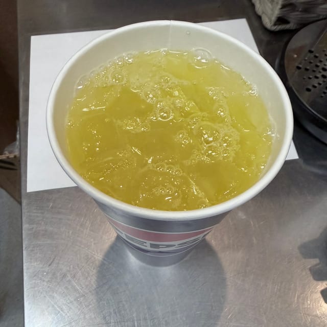 Large Piña Agua Fresca.