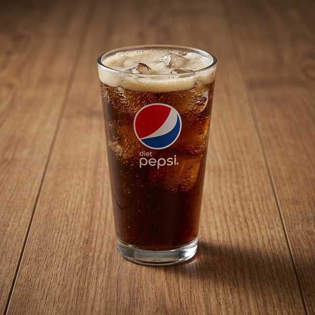 Small Diet Pepsi.