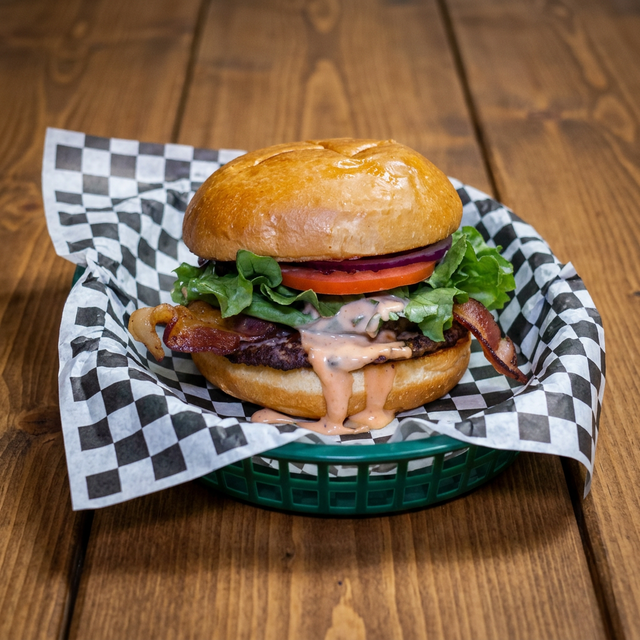 Bacon Cheeseburger.