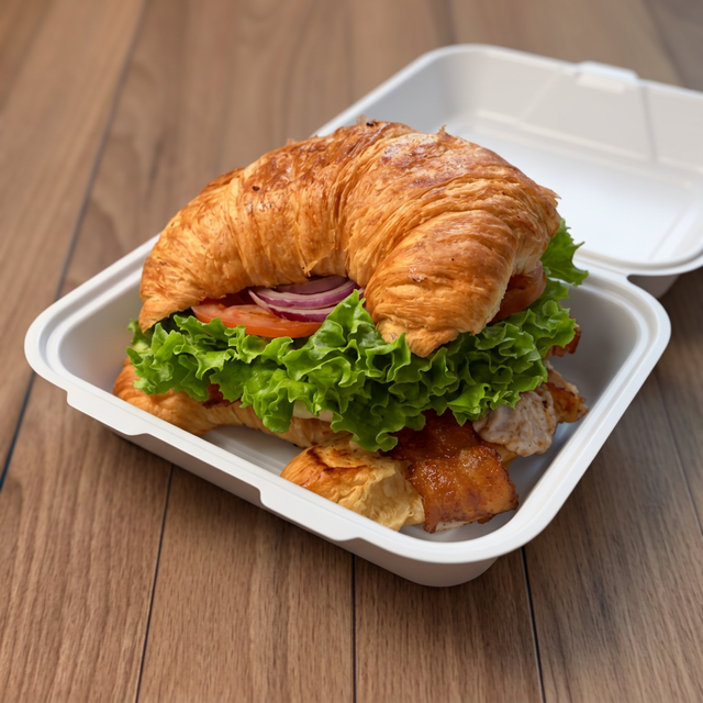 Breakfast Croissant.