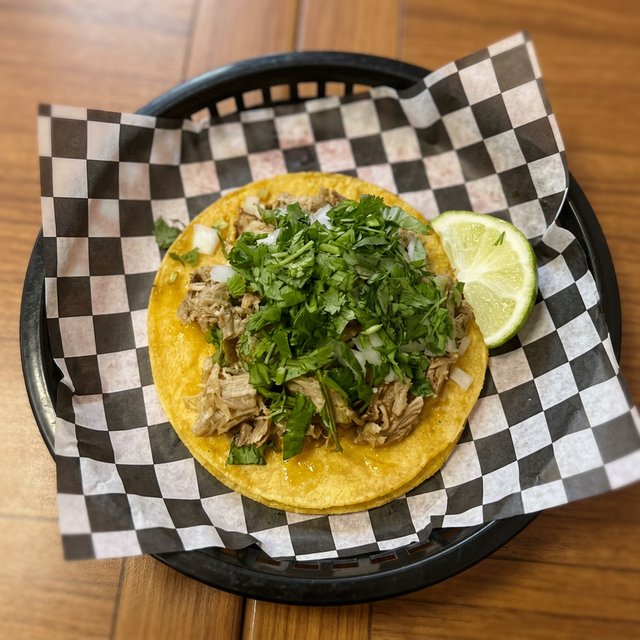 Carnitas Taco (Pork).